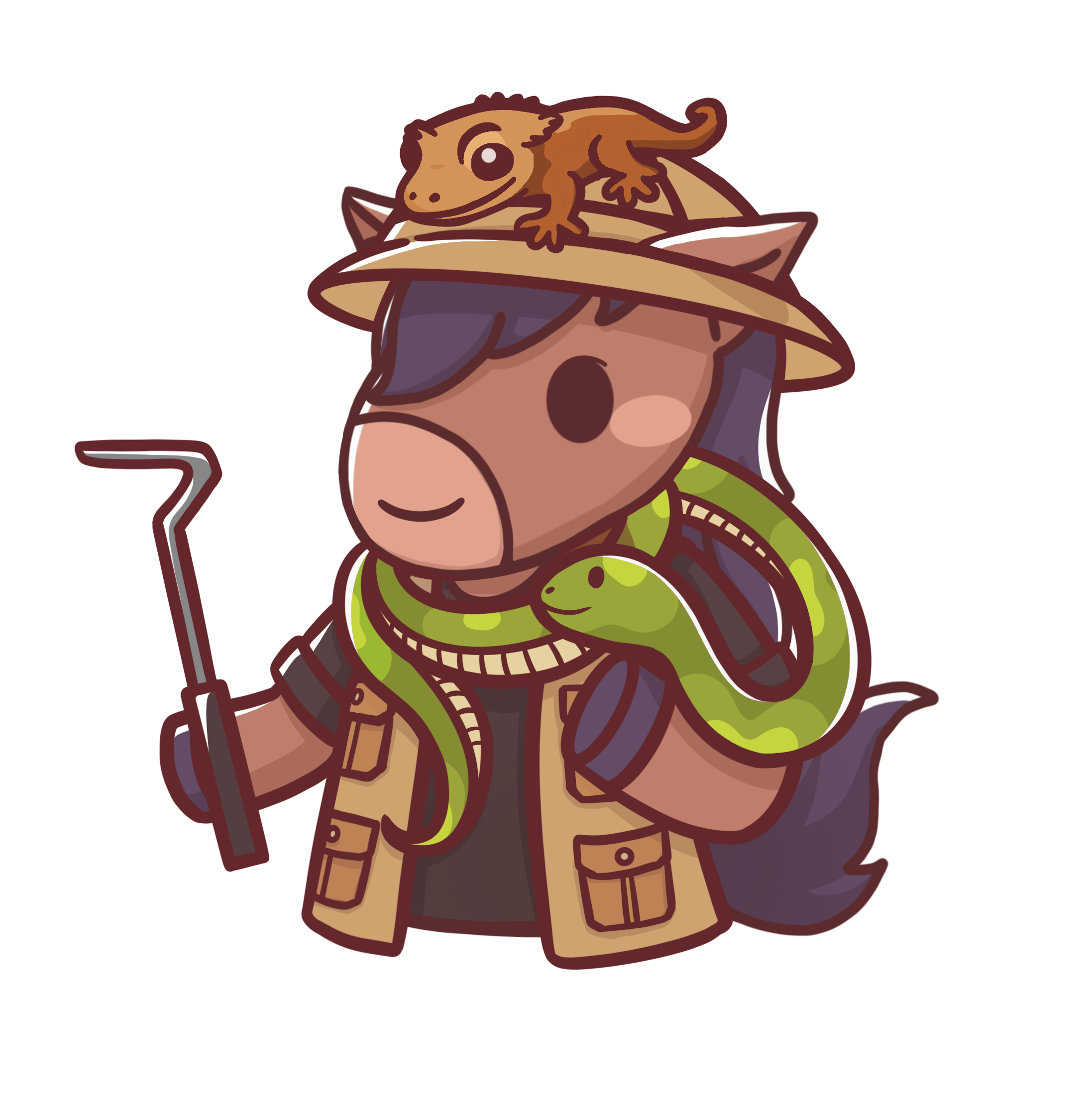 Safari Billy Sticker