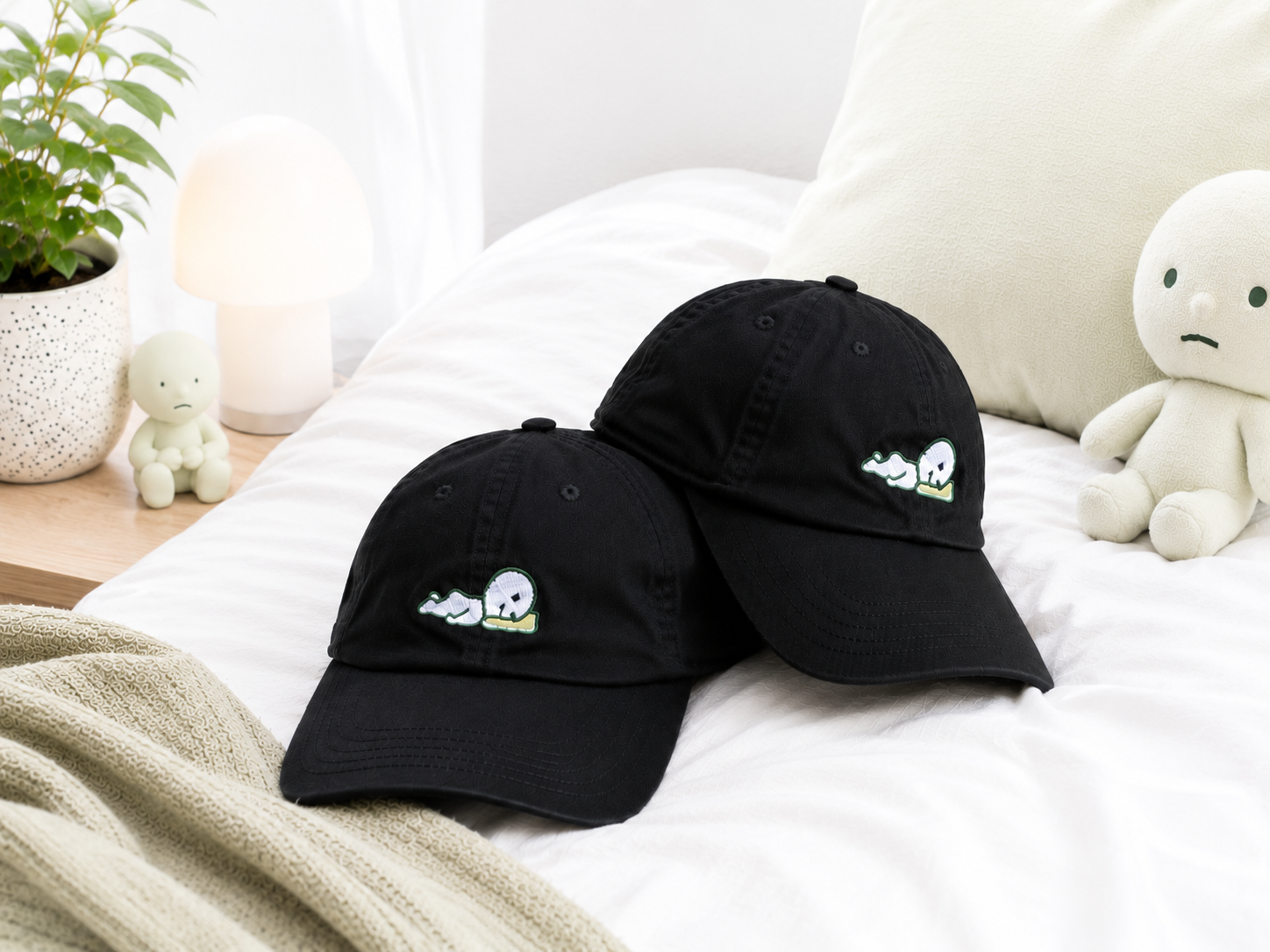 Smiski Embroidered Cap | Smiski Nap Time Living Series