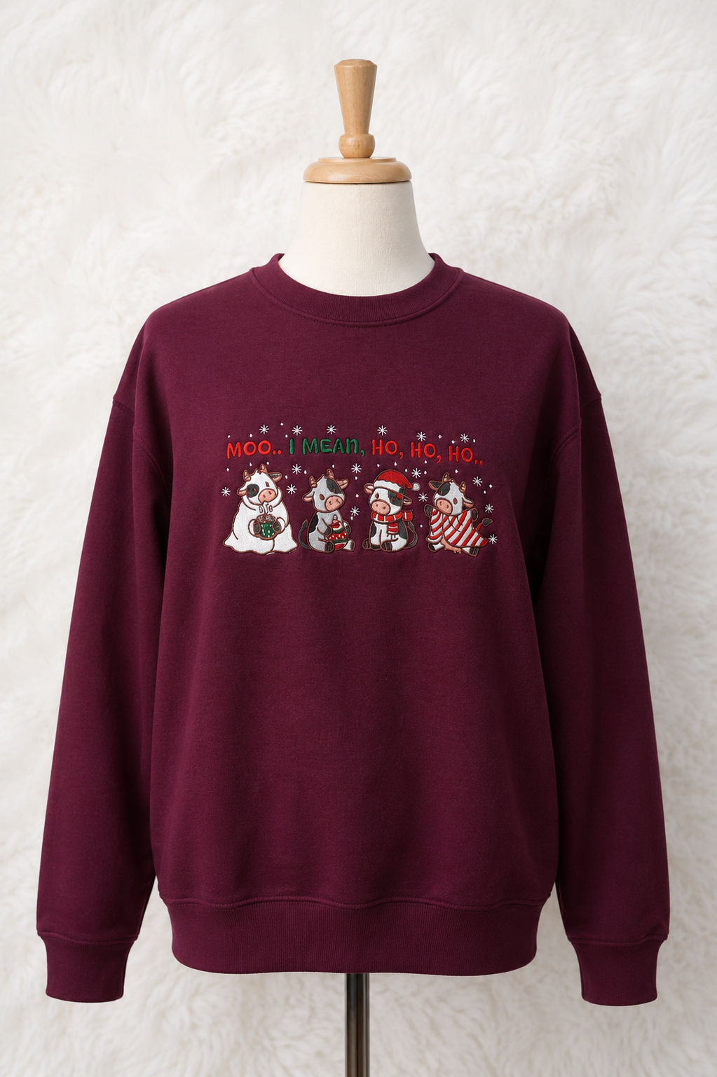 Christmas Cow Sweaters